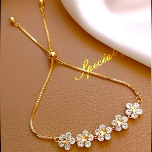 Luxe Flower Bracelet